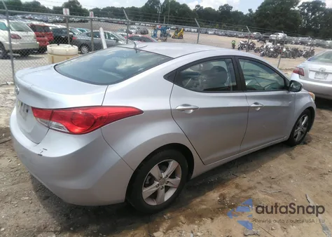 2013 Hyundai Elantra Gls/Limited из США, поврежденный, VIN 5NPDH4AE7DH416356